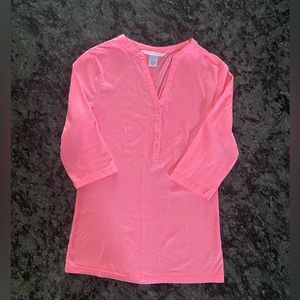 Victoria’s Secret pink Henley , size S